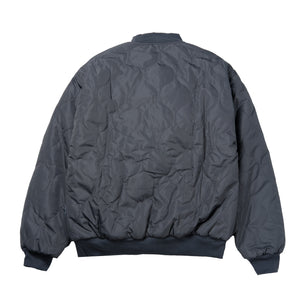 Safarika (सफारका) - Quilted Bomber Jacket - Grey