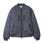 Safarika (सफारका) - Quilted Bomber Jacket - Grey