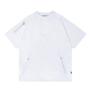 Regular One Side Pocket - White & White