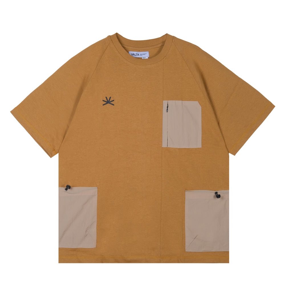 Regular Three Pockets - Brown & Creme