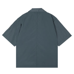 Karmakara (कर्मकर) Zip Shirt - Grey